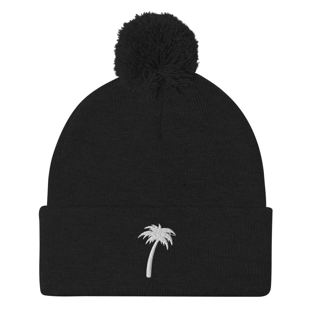 Palm Tree | Pom-Pom Beanie
