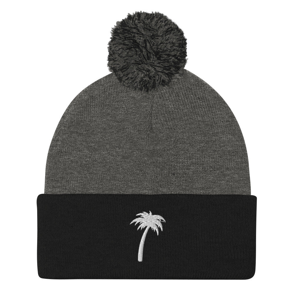 Palm Tree | Pom-Pom Beanie