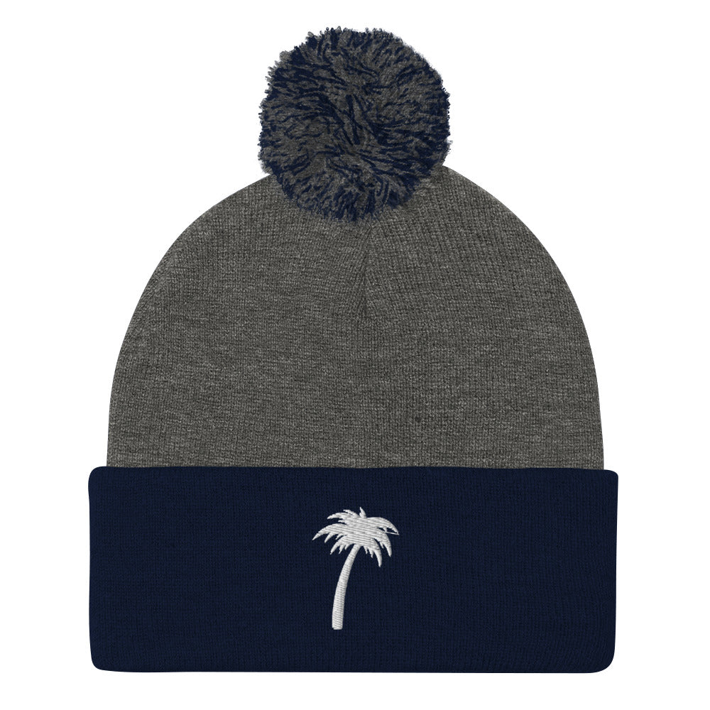 Palm Tree | Pom-Pom Beanie