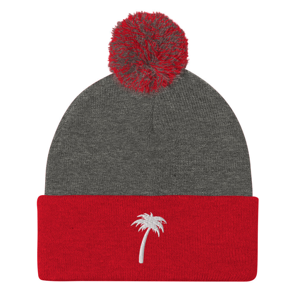 Palm Tree | Pom-Pom Beanie