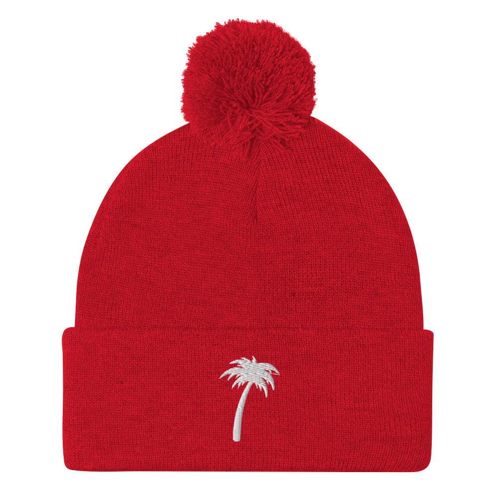 Palm Tree | Pom-Pom Beanie